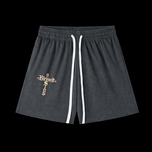 Cross Mesh Shorts