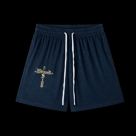 Cross Mesh Shorts