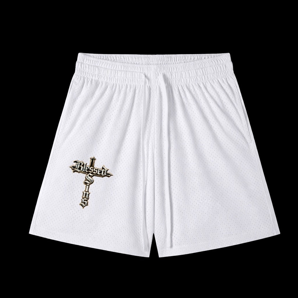 Cross Mesh Shorts